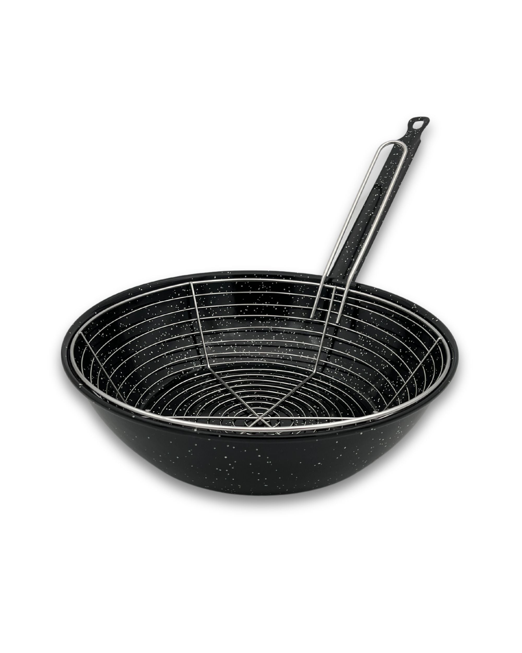 Emaljerte frityrpanner fra Vaello (28cm)