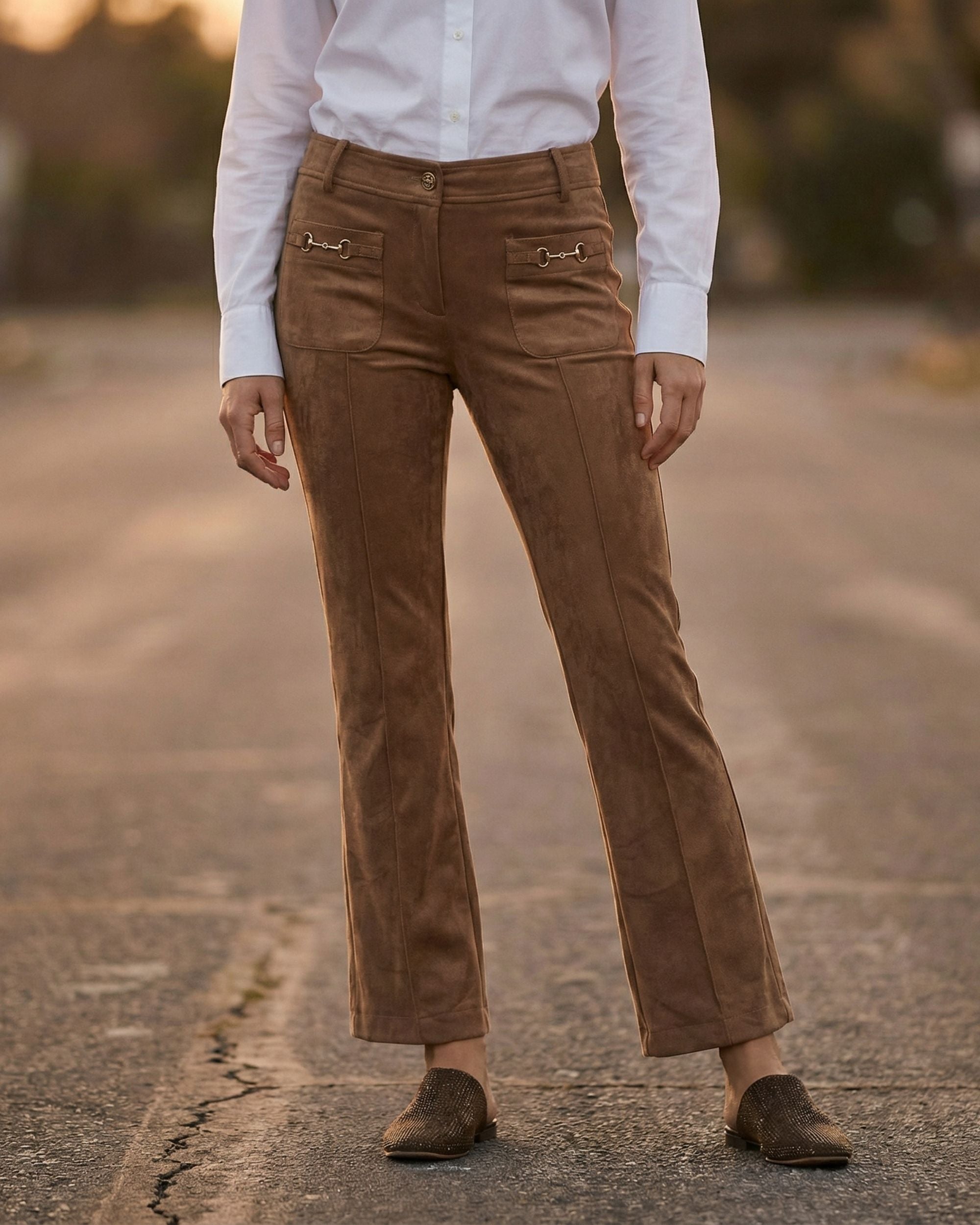 Farah Velour Stretch fra Cambio