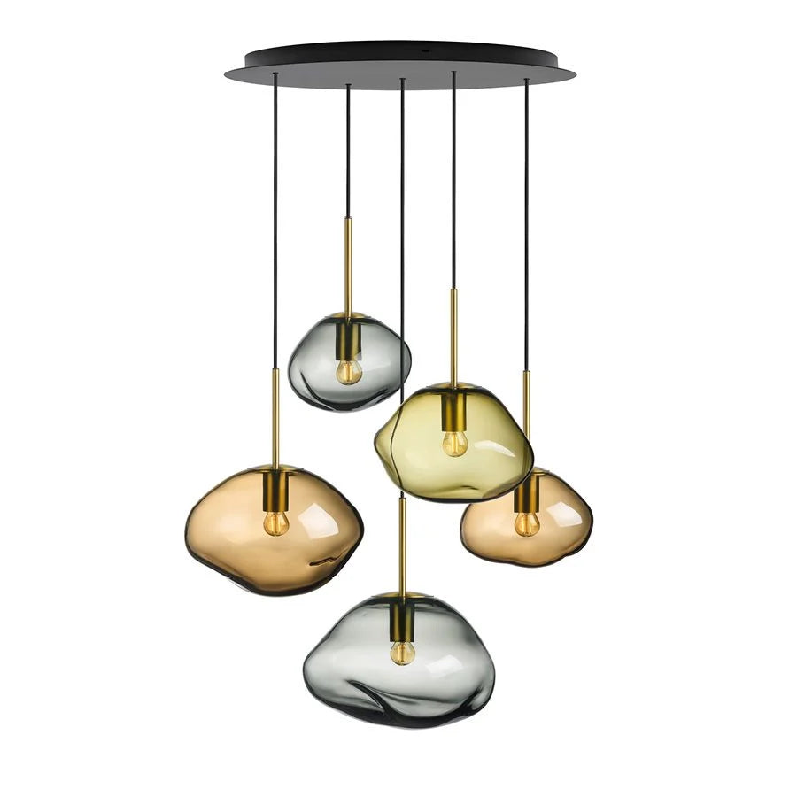 Crystal Stone Seraphin 5 stk fra Hadeland Glassverk