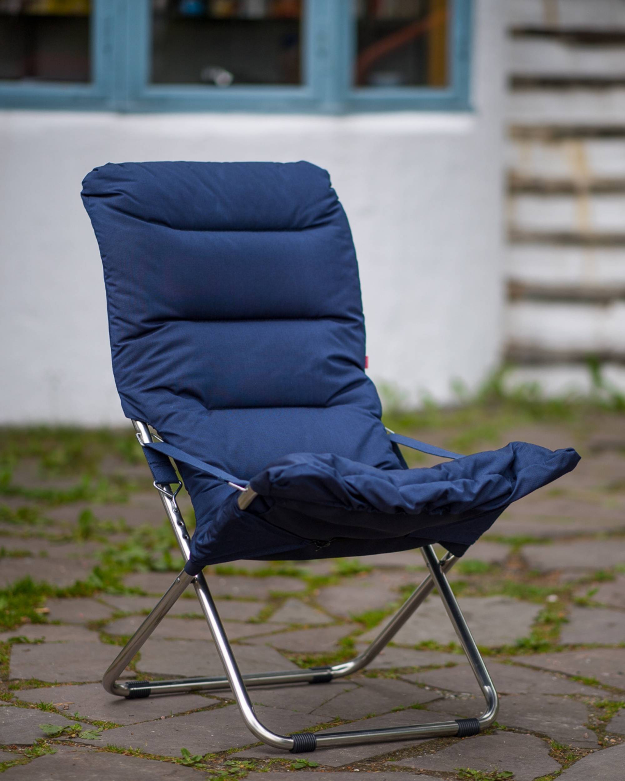 Fiam Fiesta Soft solstol i fargen blå