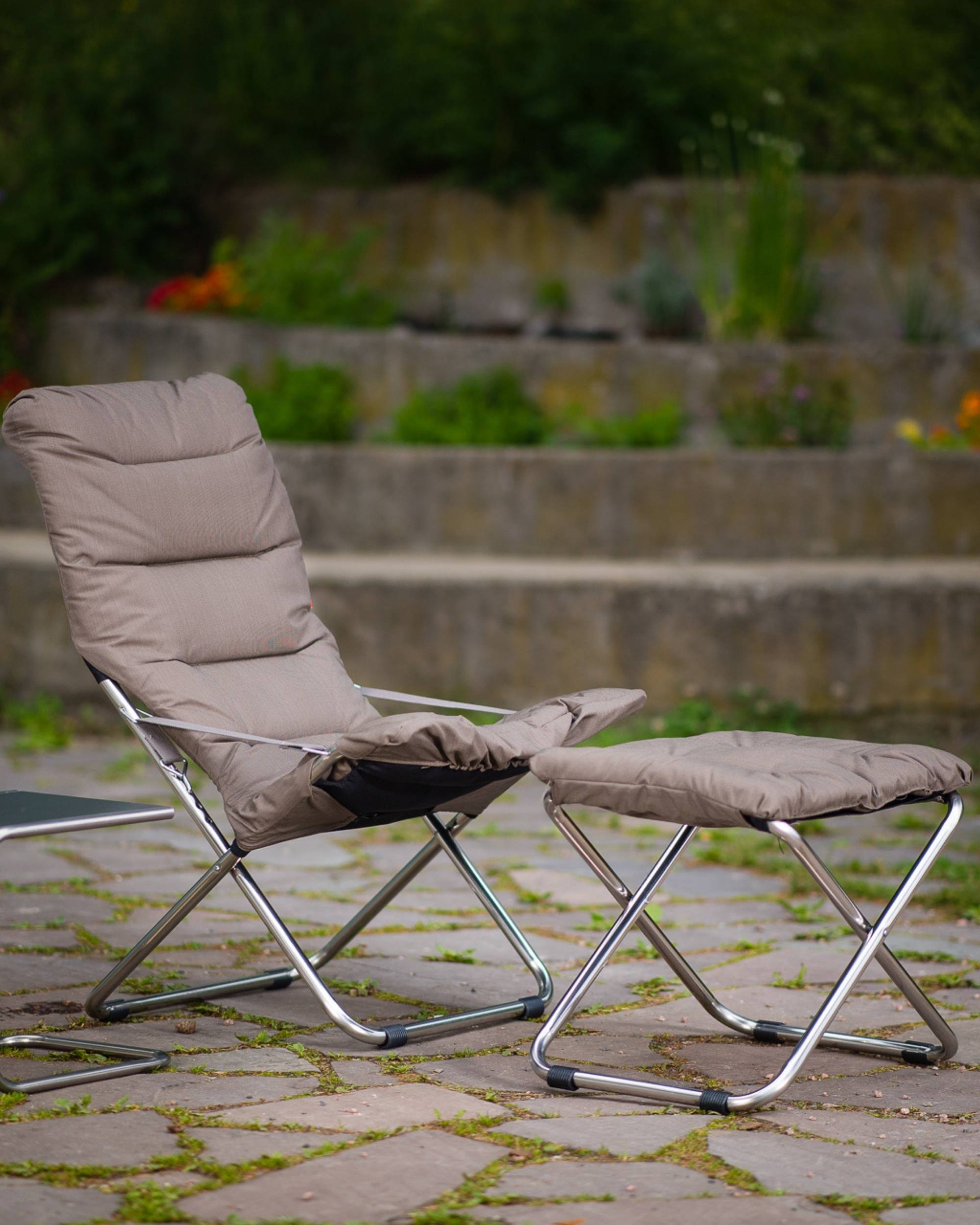 Fotskammel Chico Soft til Solstol Fiesta Soft fra FIAM