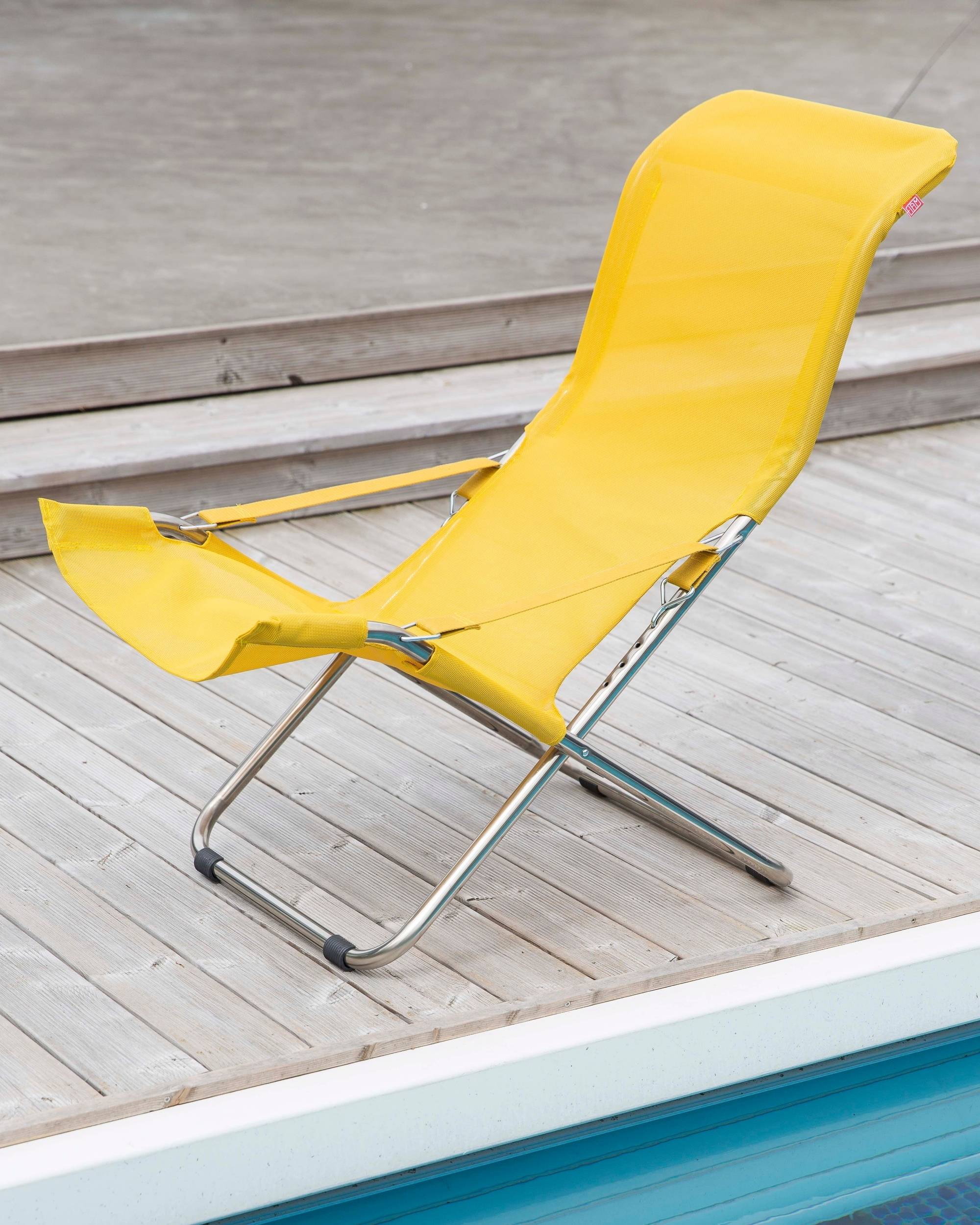 Fotskammel Chico Texfil til Solstol Fiesta Texfil fra FIAM