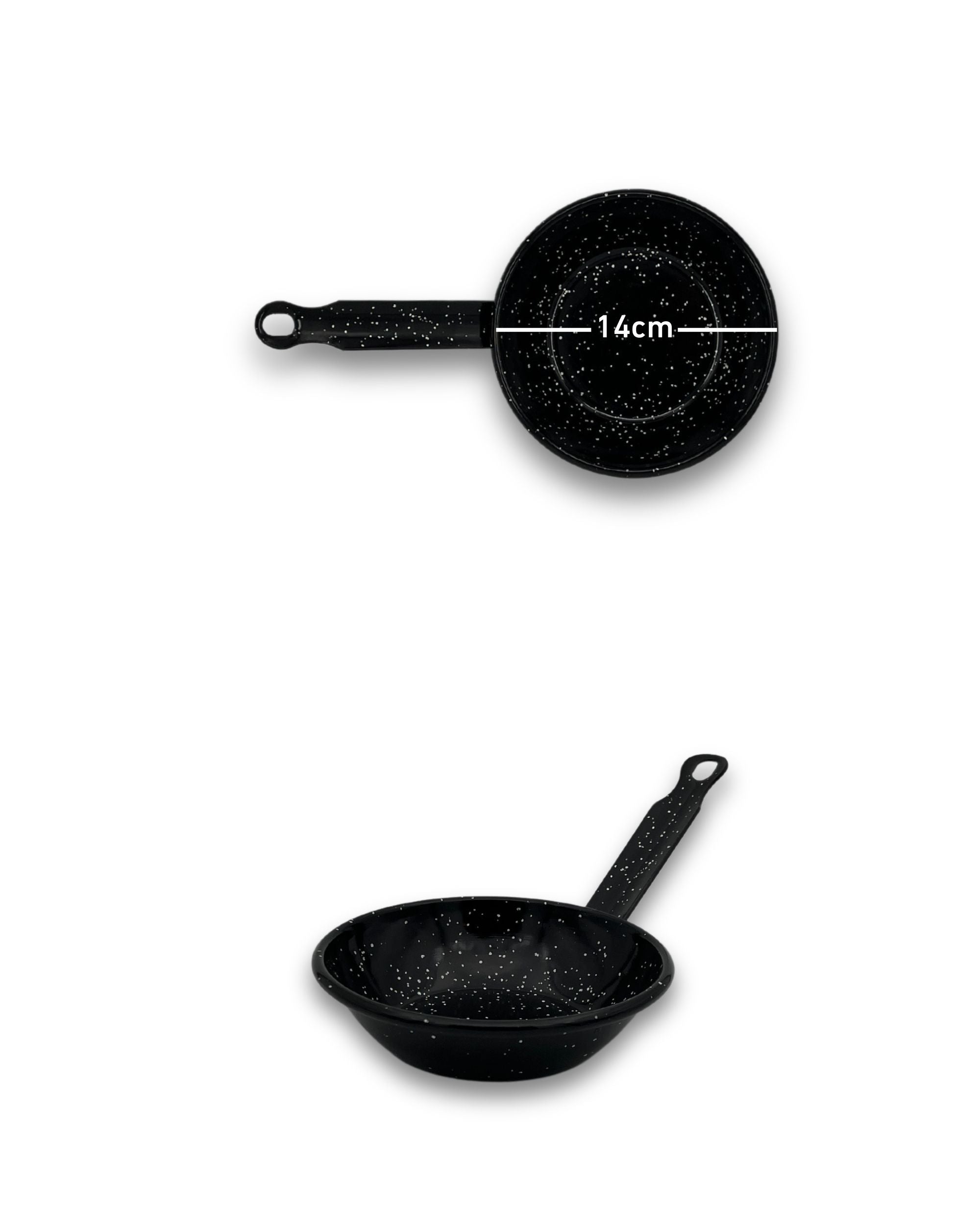 Emaljerte gryter med langt håndtak fra Vaello