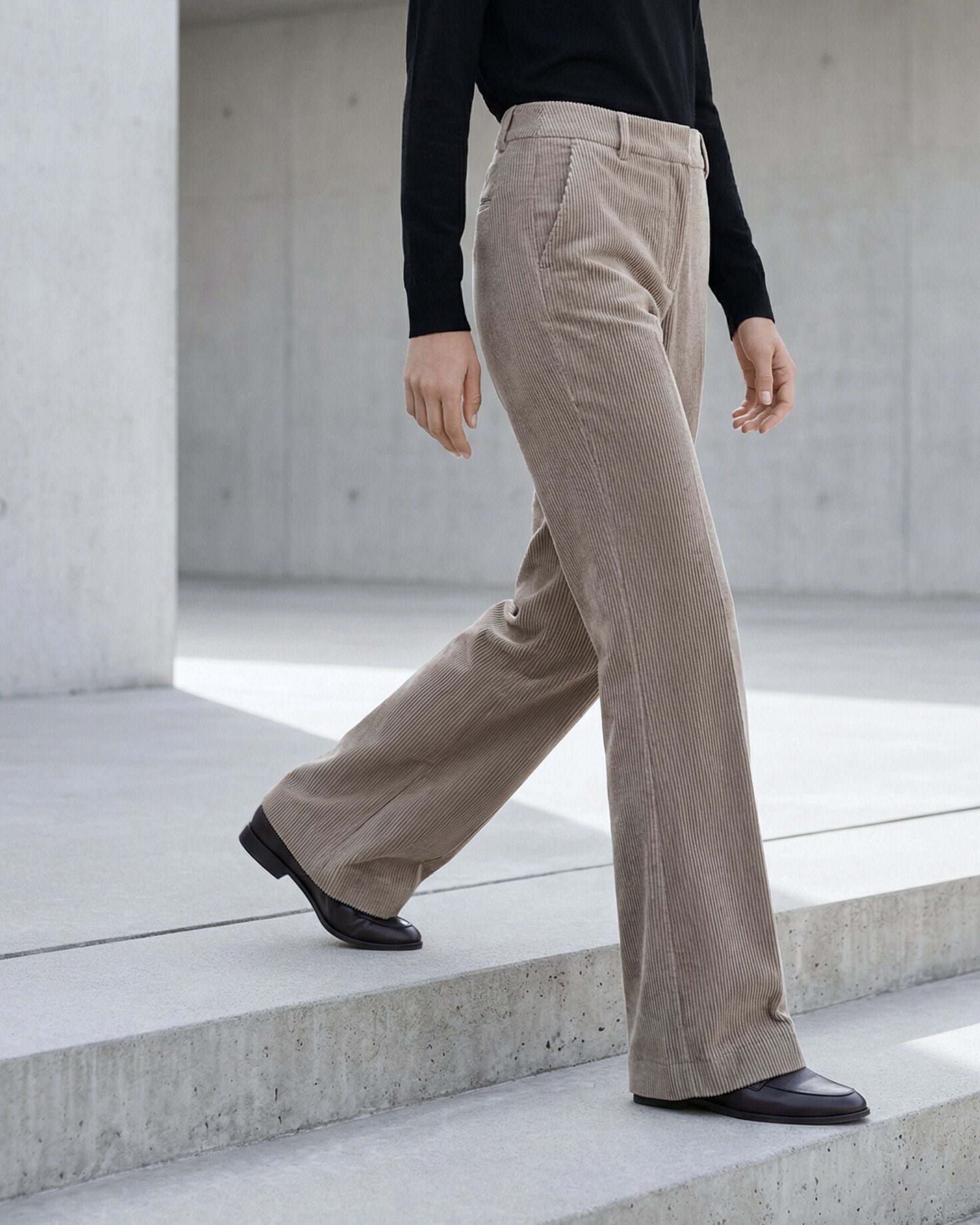 Amelie Eco Nocciolatte Cord fra Cambio