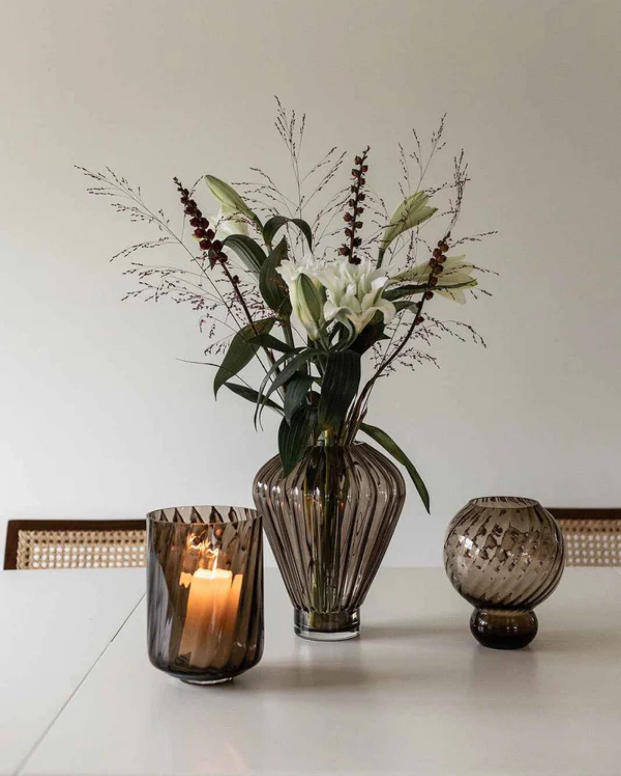 Brun Evelyn Vase Medium fra Specktrum