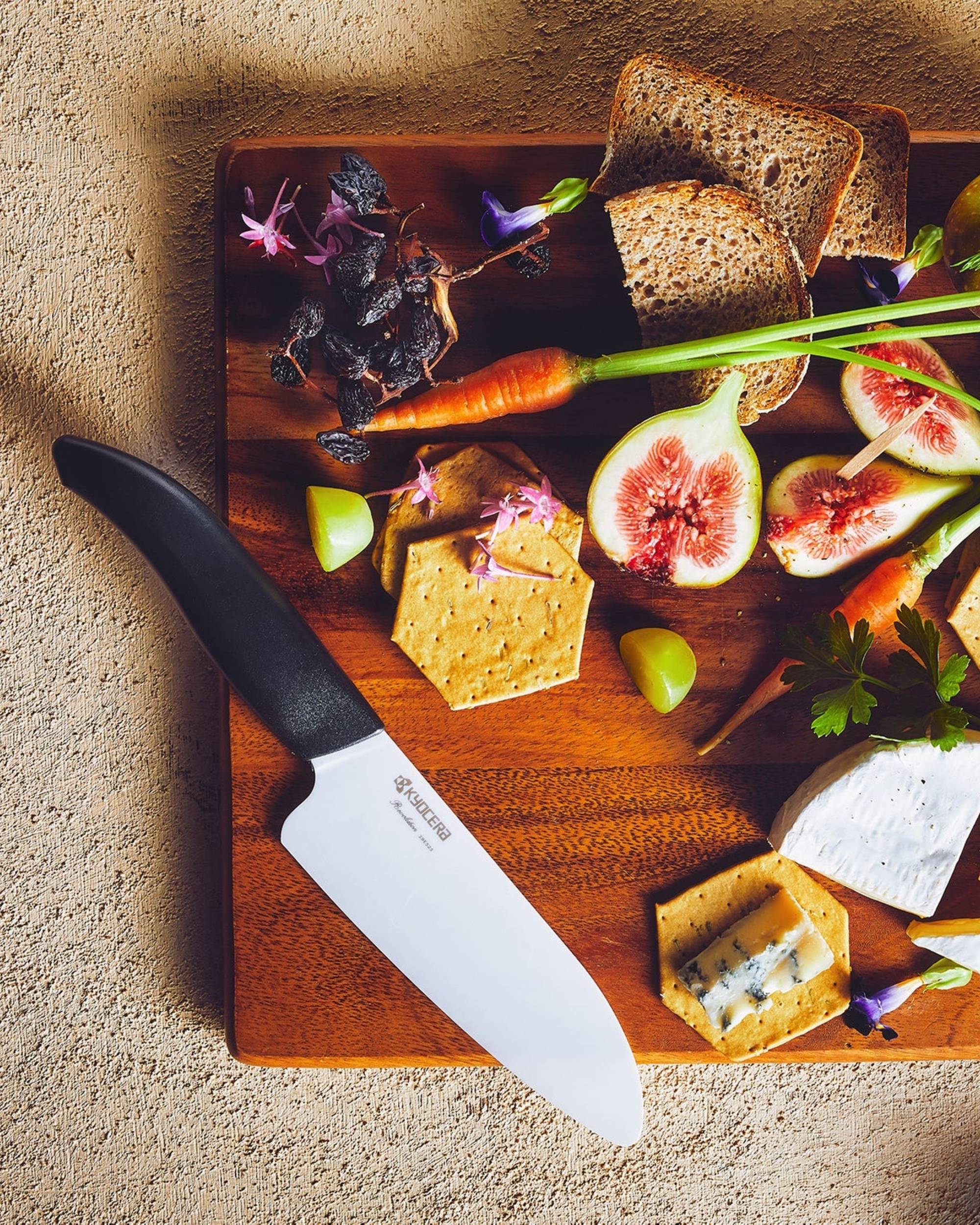 Kokkekniv, BIO fra Kyocera (hvitt blad)