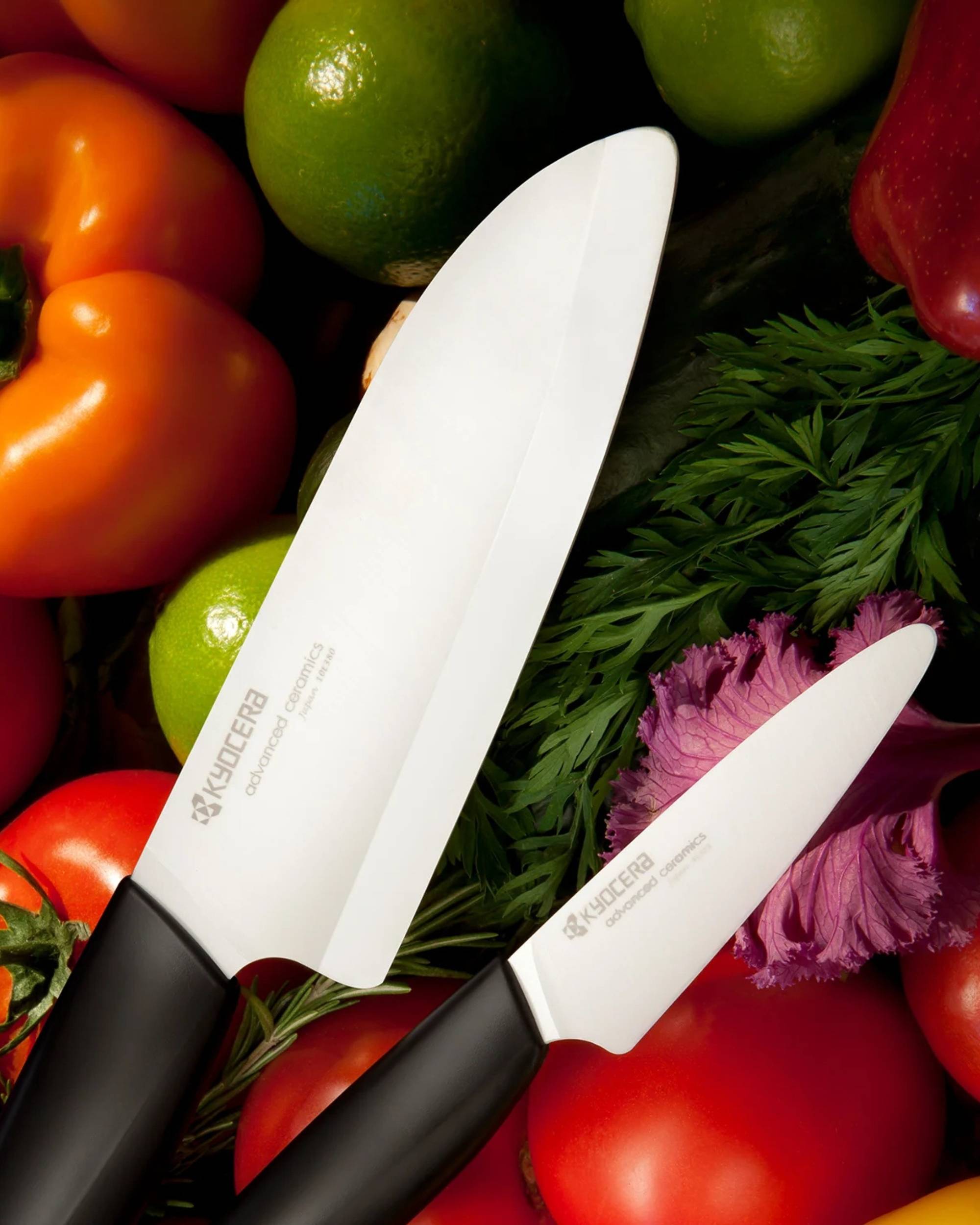 Kokkekniv, GEN fra Kyocera (hvitt blad)