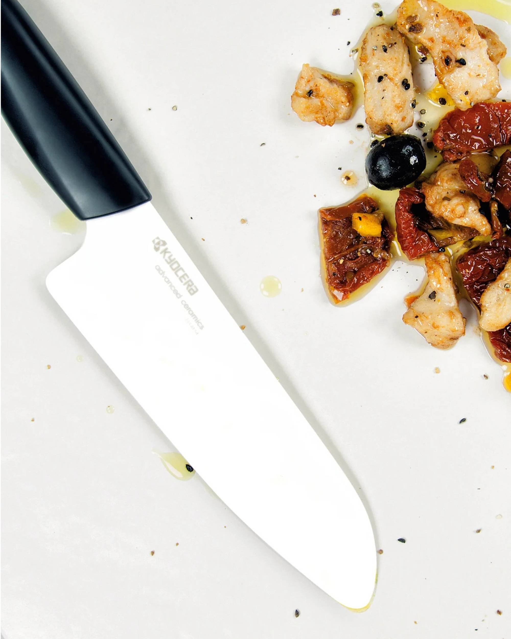 Kokkekniv, GEN fra Kyocera (hvitt blad)