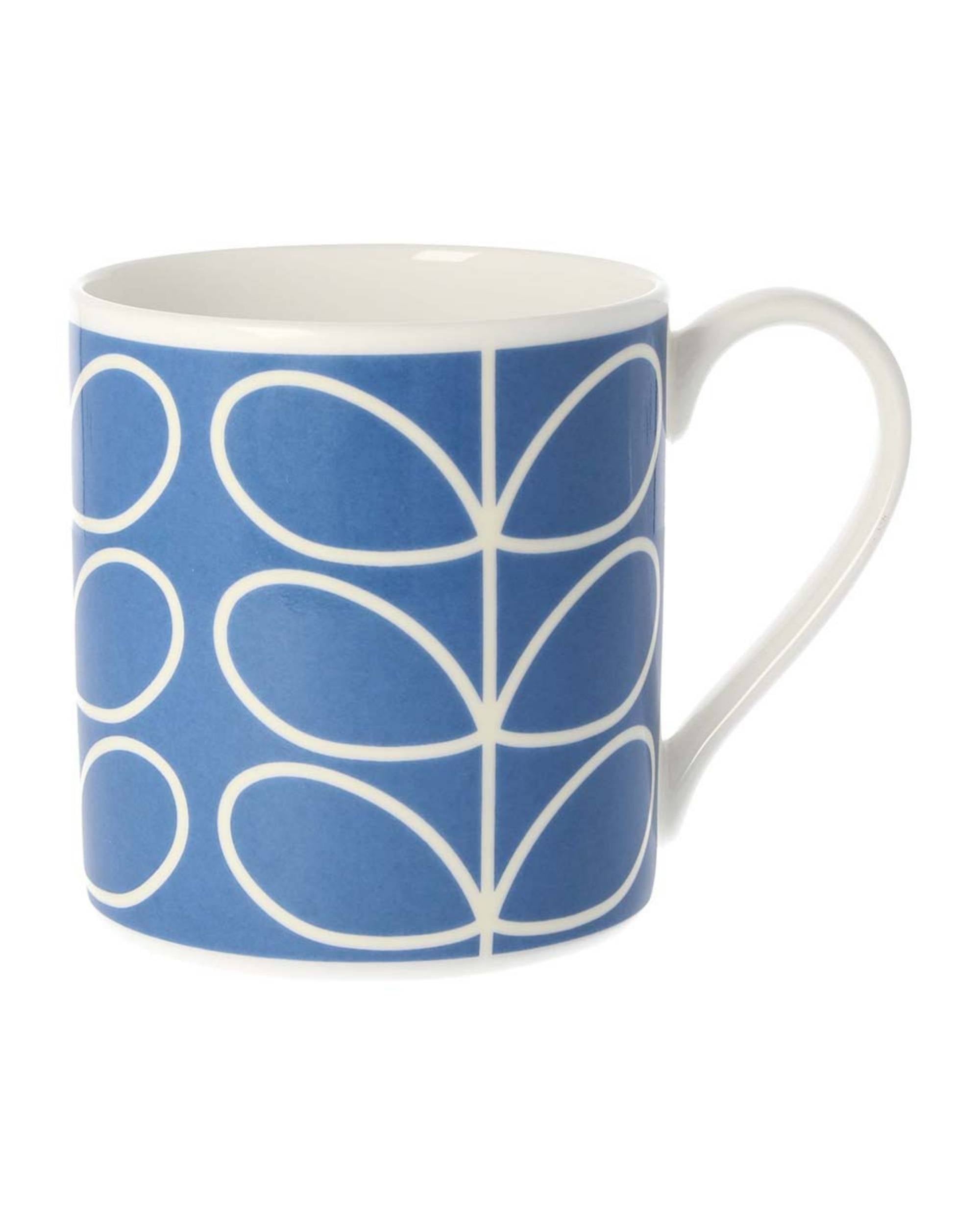 Linear Stem Blue kopp fra Orla Kiely