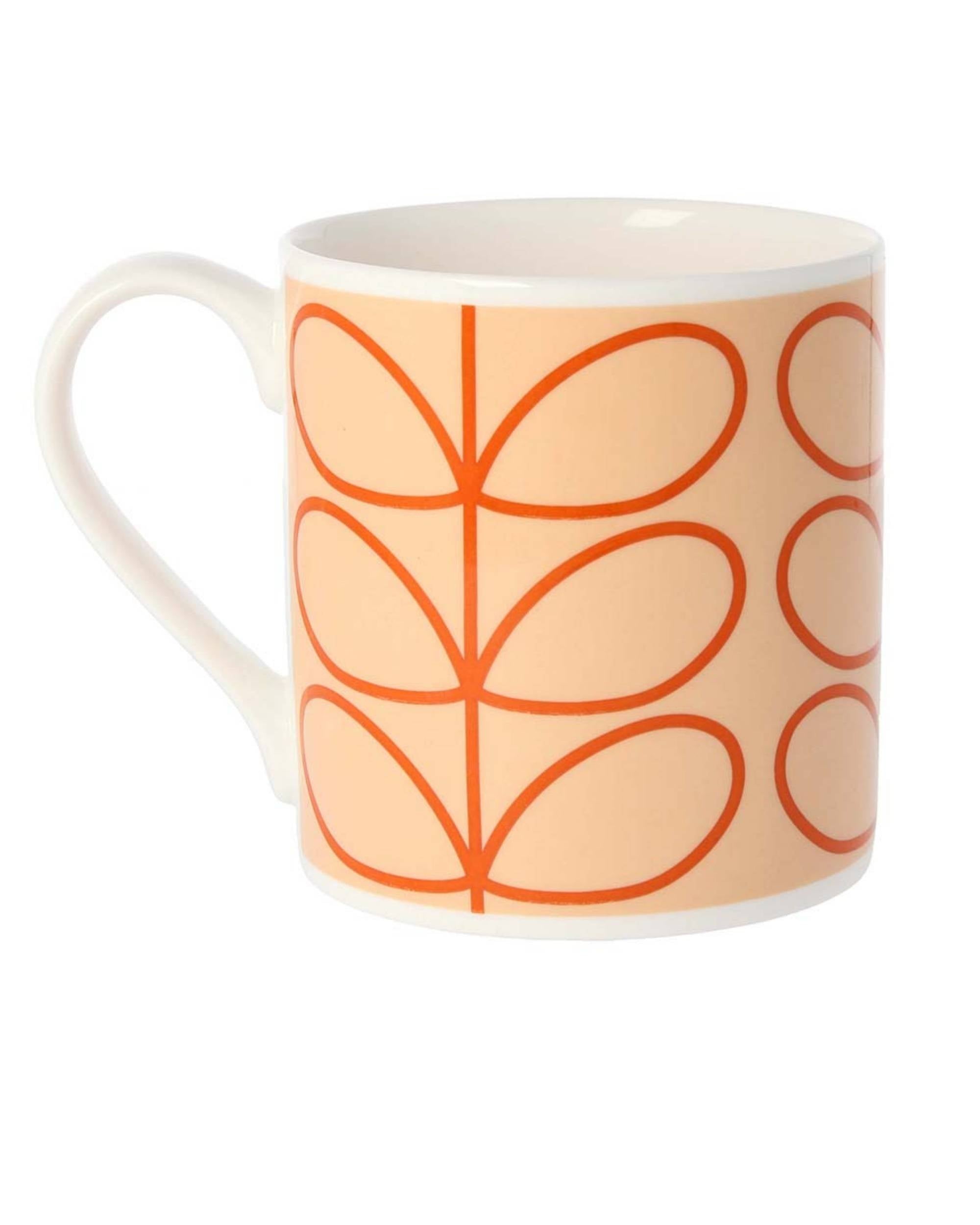 Linear Stem Tomato kopp fra Orla Kiely