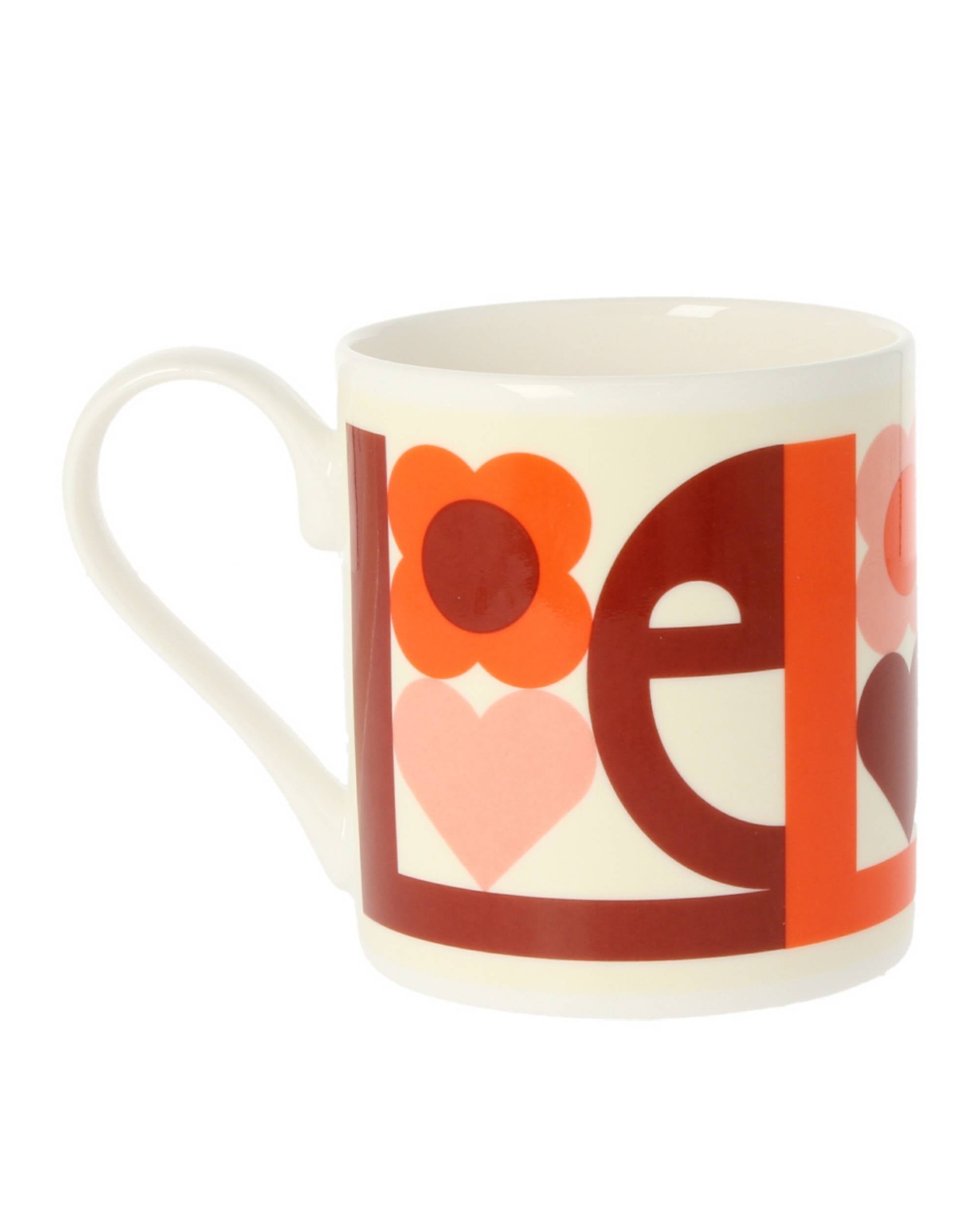 Love Pink kopp fra Orla Kiely
