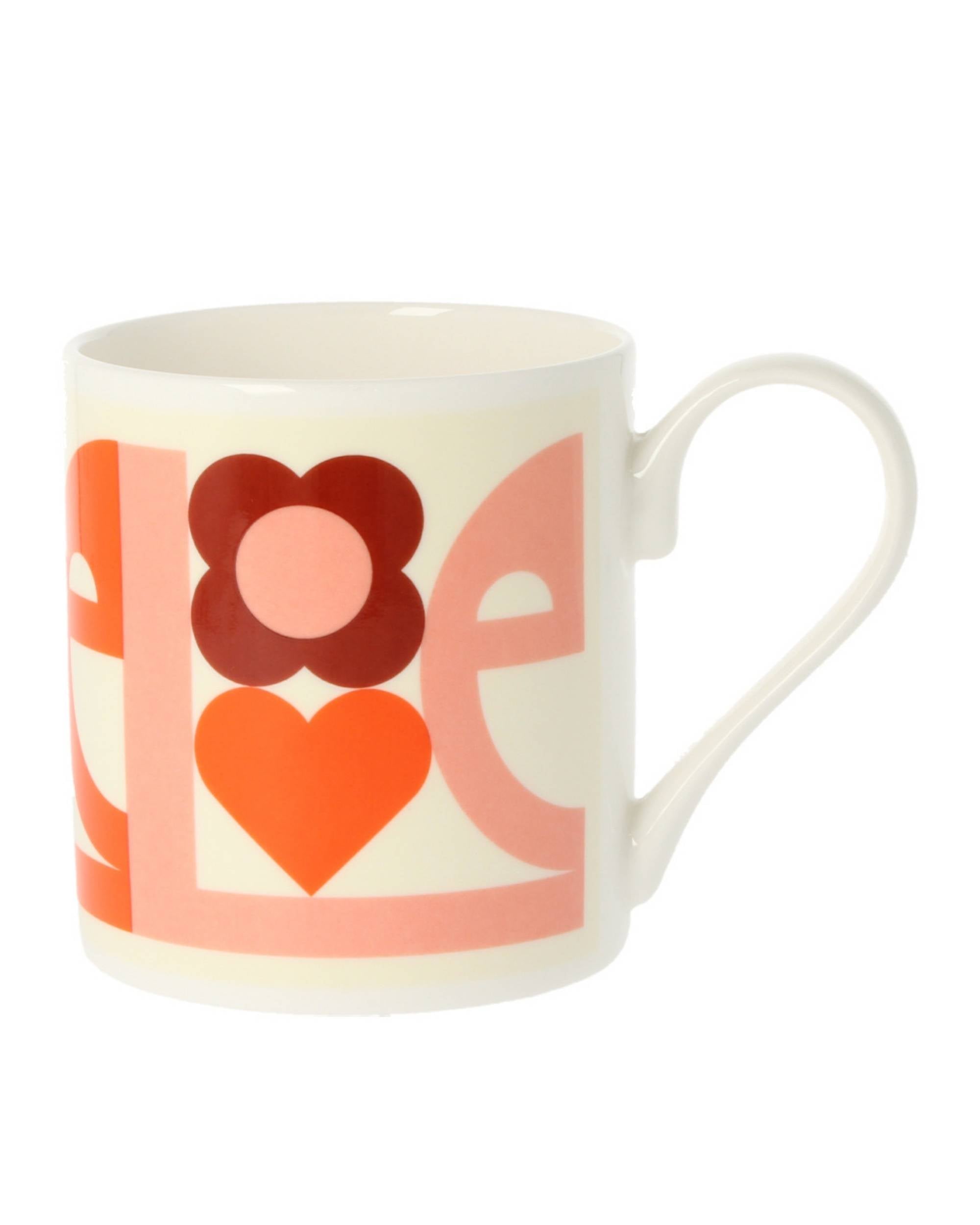 Love Pink kopp fra Orla Kiely