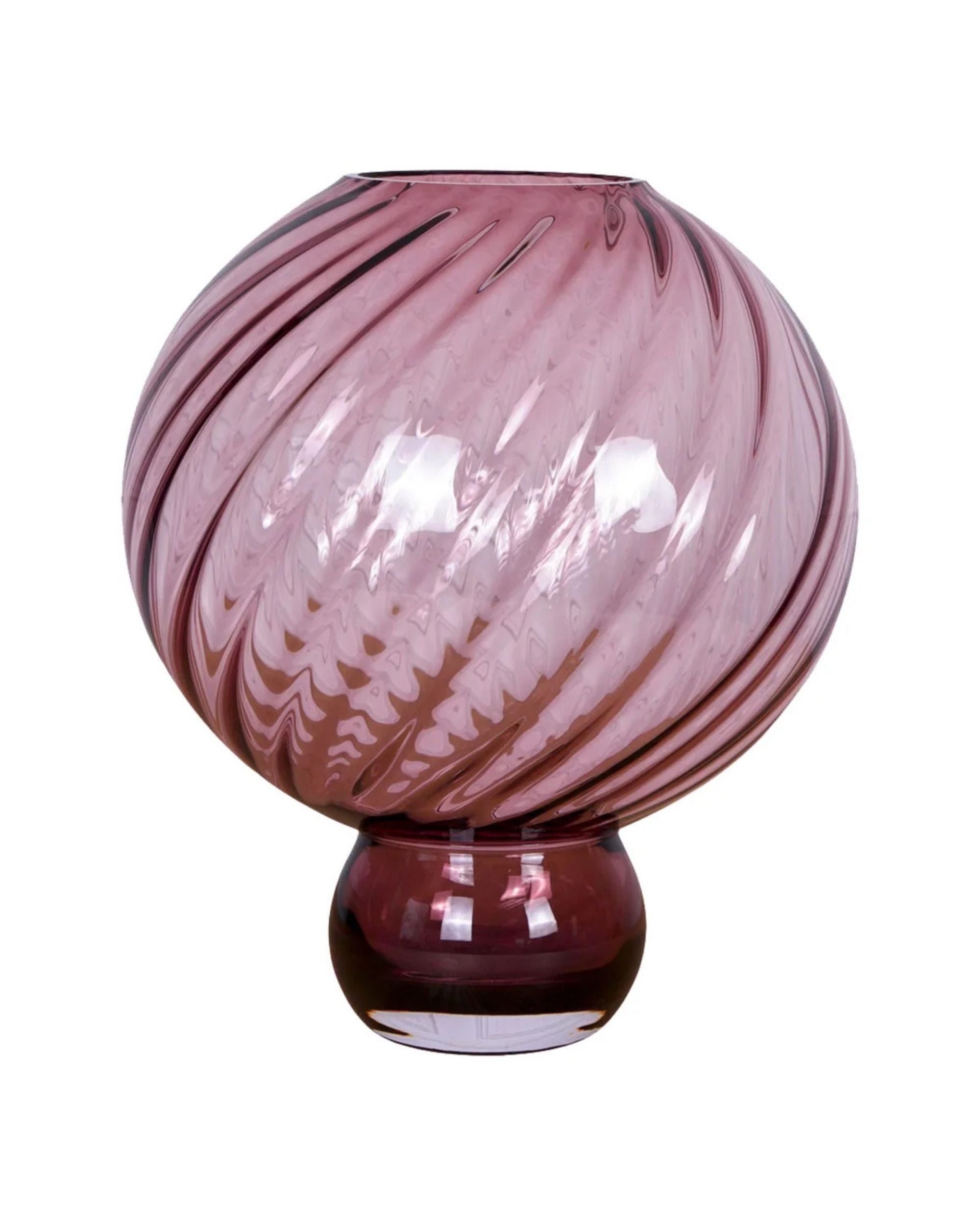 Plomme Meadow Swirl Vase Stor fra Specktrum