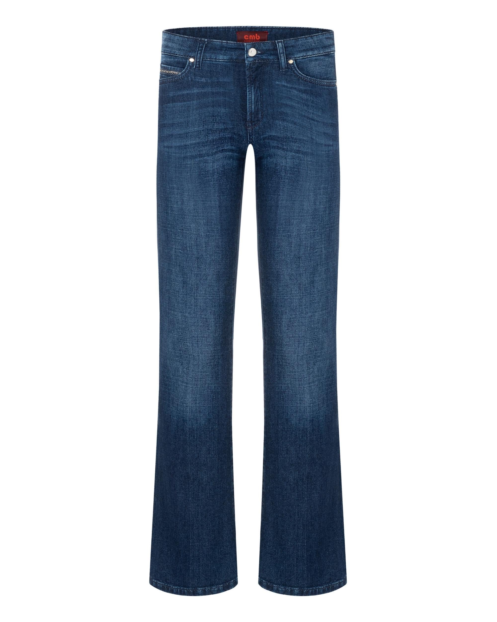 Paris Flared Schmuckdetail Jeans fra Cambio