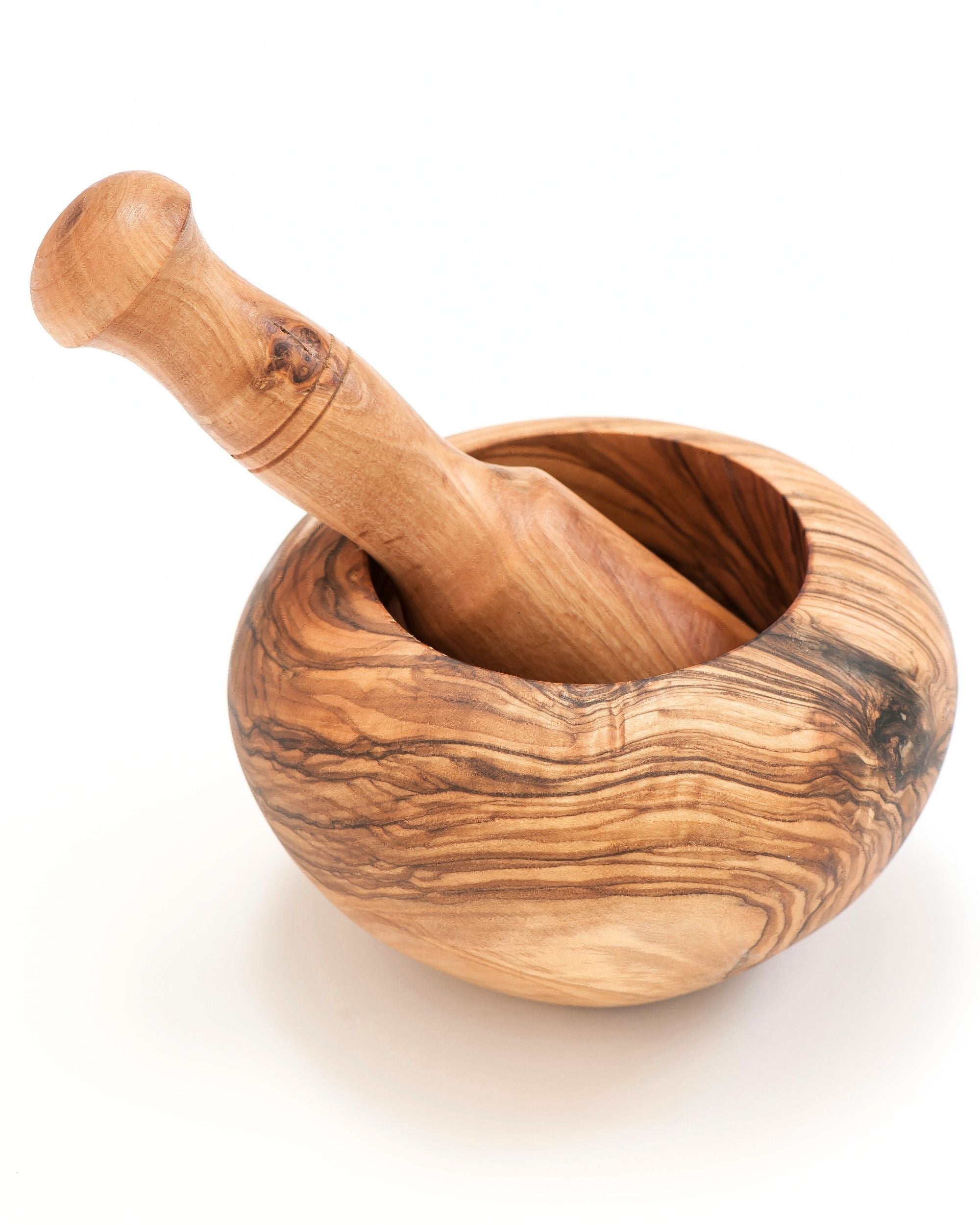 Morter i oliventre fra OlivArte (Ø10)