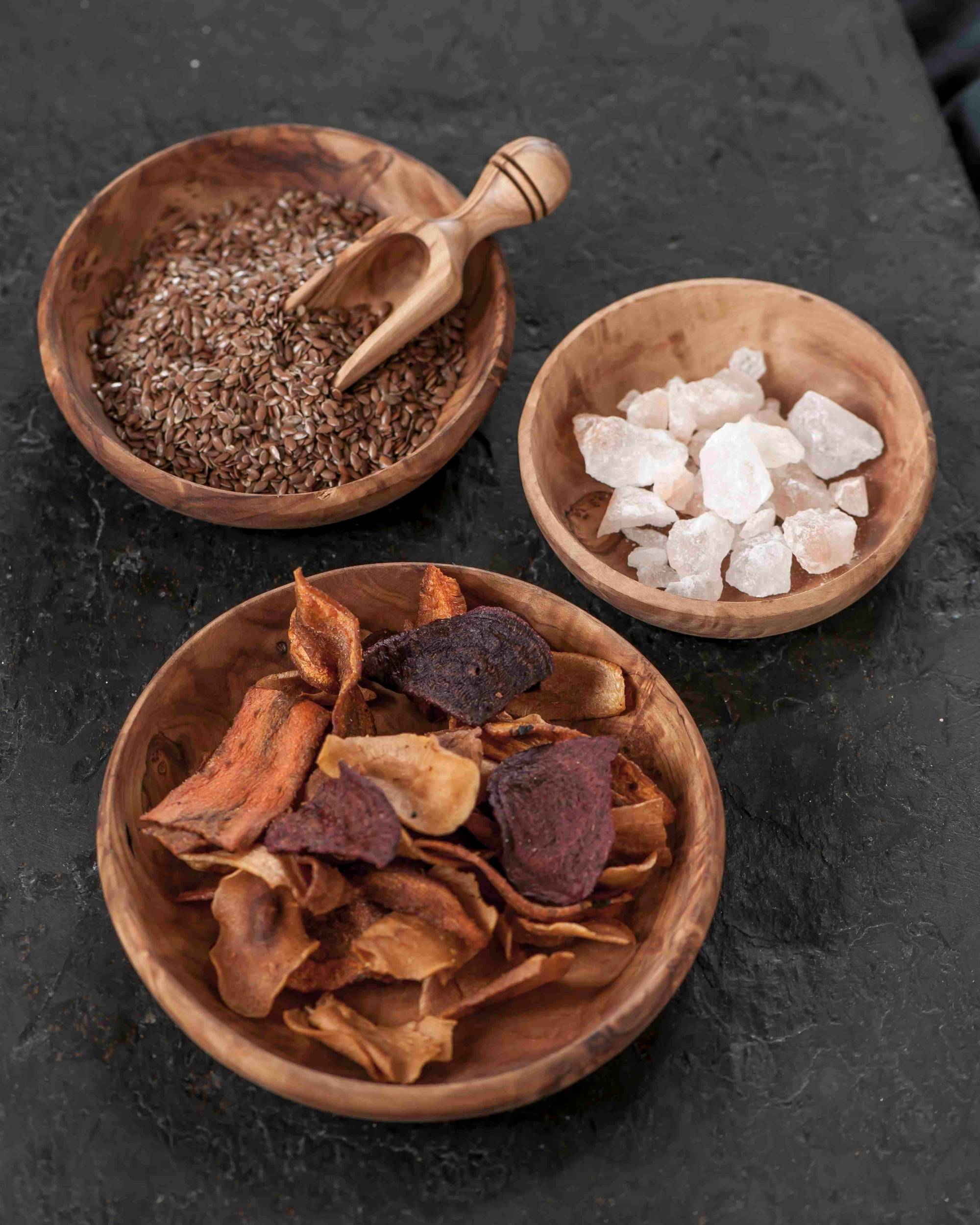 Skuffe i tre fra OlivArte (8-10cm)