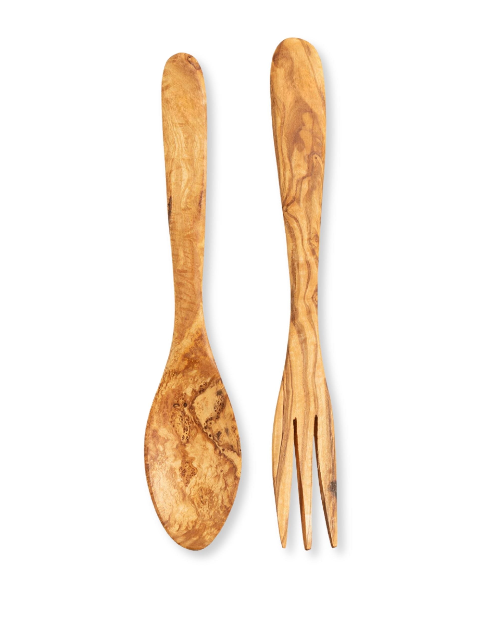 Salatbestikk i tre fra OlivArte (30cm)