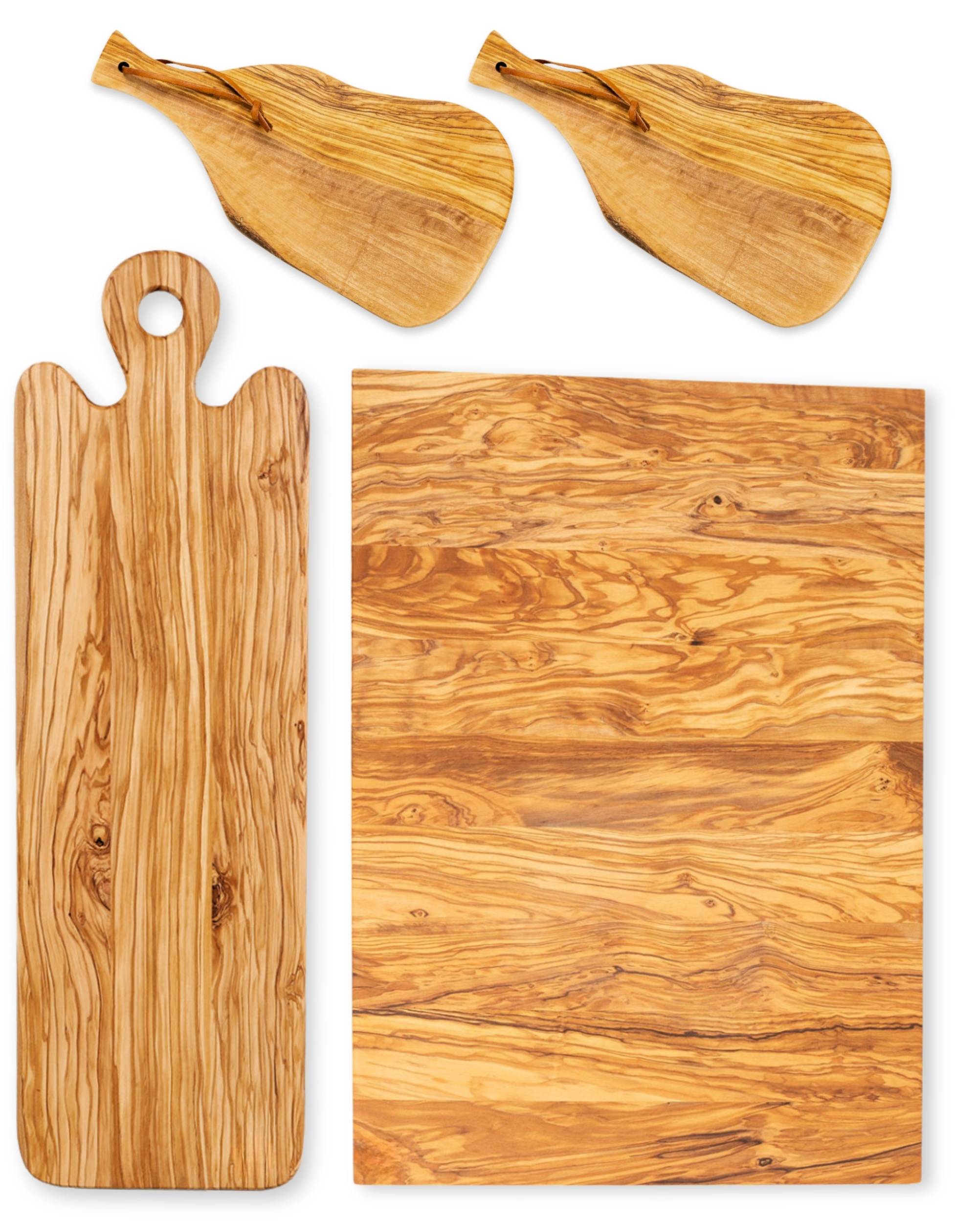 OlivArte Tagliere Misto (sett a 4 stk)