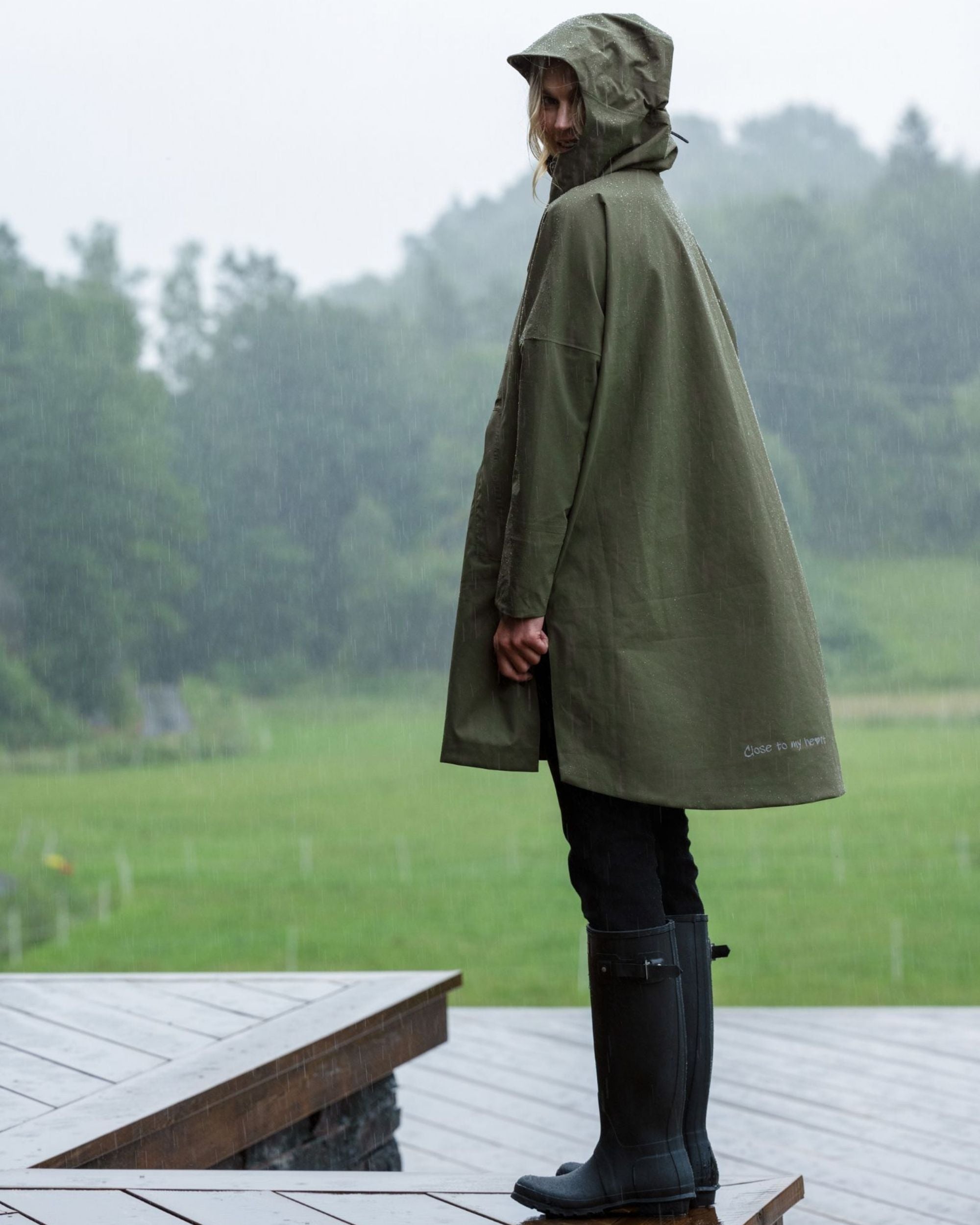 Regnponcho fra Close to My Heart