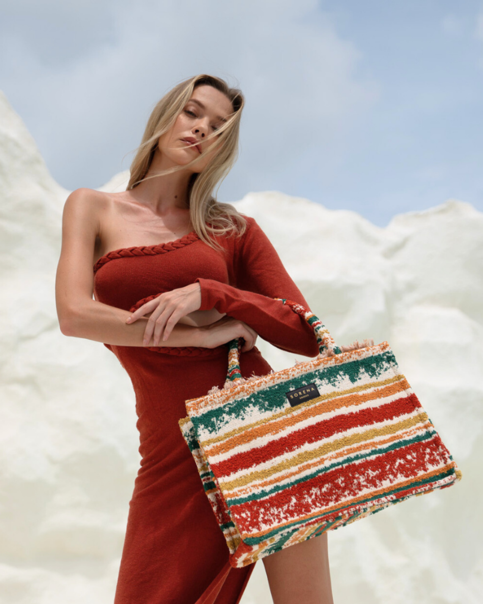 Sifnos Stor Tote Bag fra Sorena 5207393005376 Bettanshus Veske