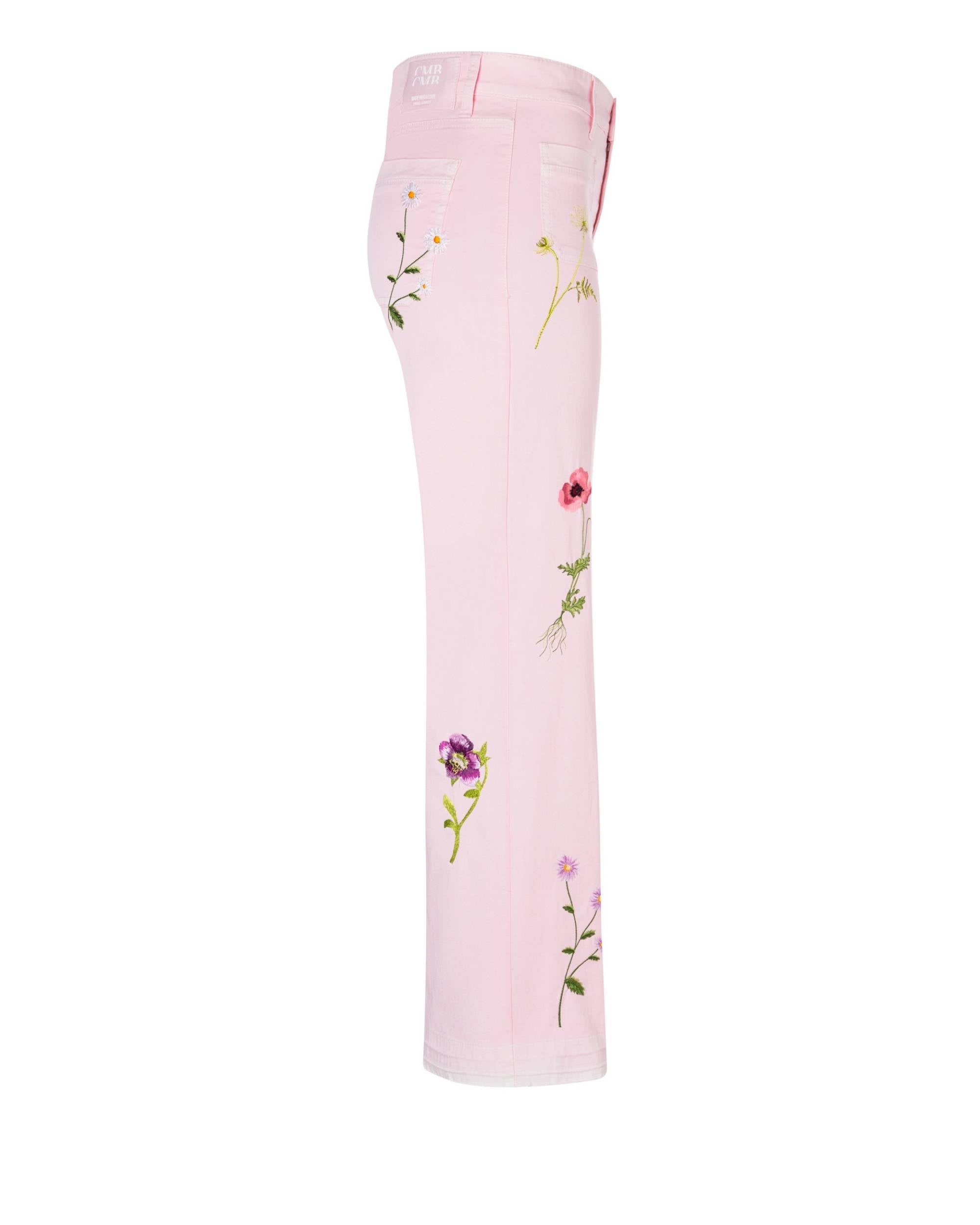 Tess Pocket Cropped Blumenstick fra Cambio