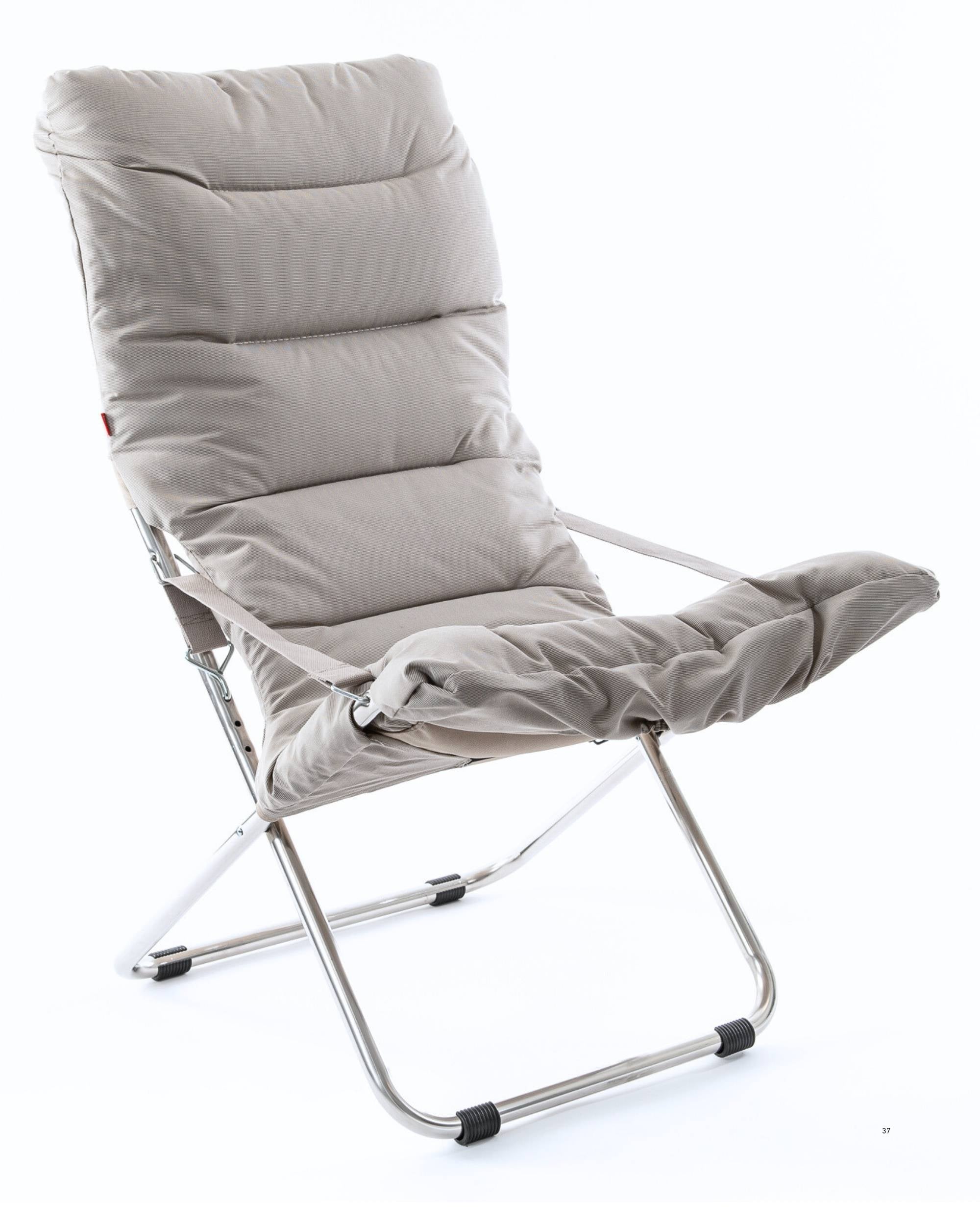 Fiam Fiesta Soft solstol i beige | bildet tatt forfra