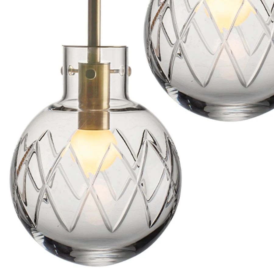 Krystallkule Kryss 120MM