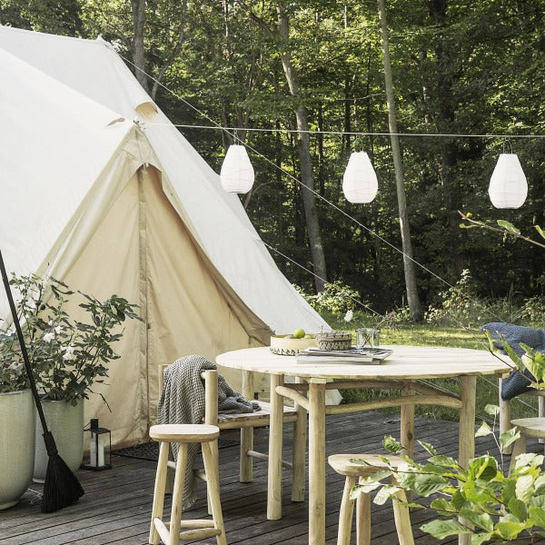 Papirlykt Drop, liten, hvit fra House Doctor